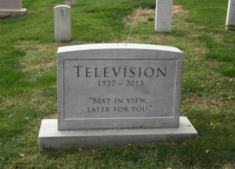 La TV est morte